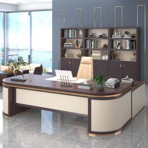 Light luxury boss desk