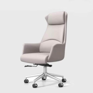 Modern simple high back boss chair