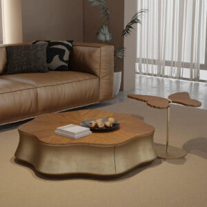 coffee table Italian minimalist petal