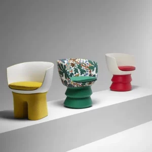 Designer Italian minimalist single armchair, popular rotating leisure chair, creative sofa chair for living room